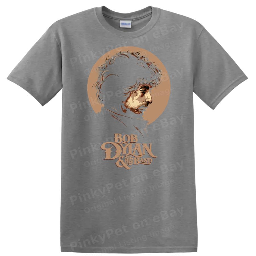 Dylan Profil Vintage Musik Kunst Unisex T-Shirt Grafisches Porträt T-Shirt