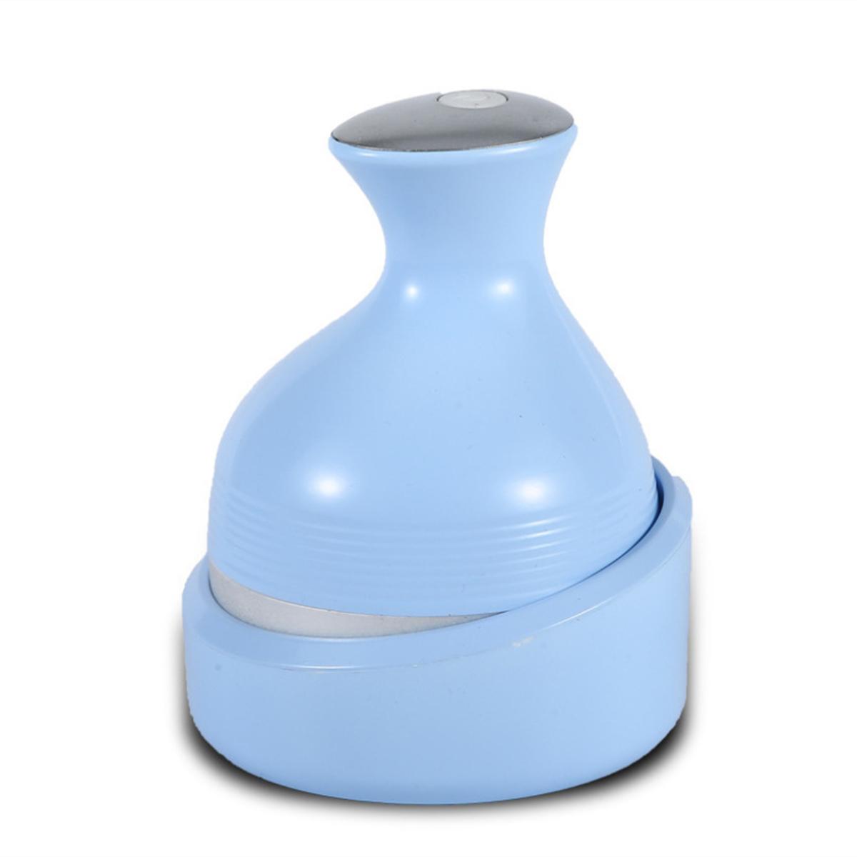 

1шт электрический массажер для головы беспроводной кошачий массажер для кожи головы водонепроницаемый расслабляющий массажер для тела плеч шеи глубокий массаж тканей синий