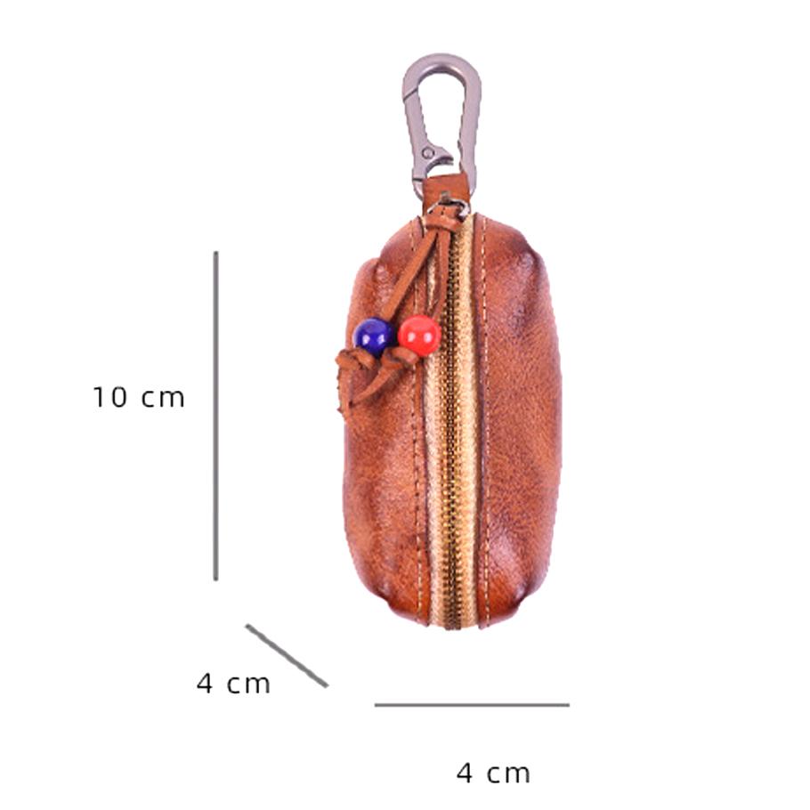 Мужская кожаная сумка для ключей — фото 4