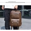 Men's Backpack Retro Business Backpack Computer Plug-in Large-capacity Backpack