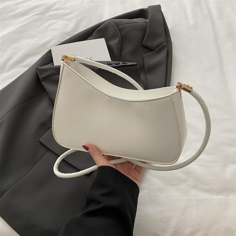 Simple Texture Fashionable Small Bag Women's Simple Popular Underarm Bag Spring and Summer Casual Versatile Tide Shoulder Bag