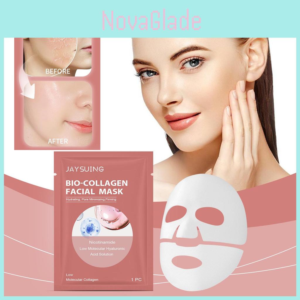 Jaysuing Collagen Firming Mask For Enhanced Skin Elasticity Reduces Fine Lines And Wrinkles
