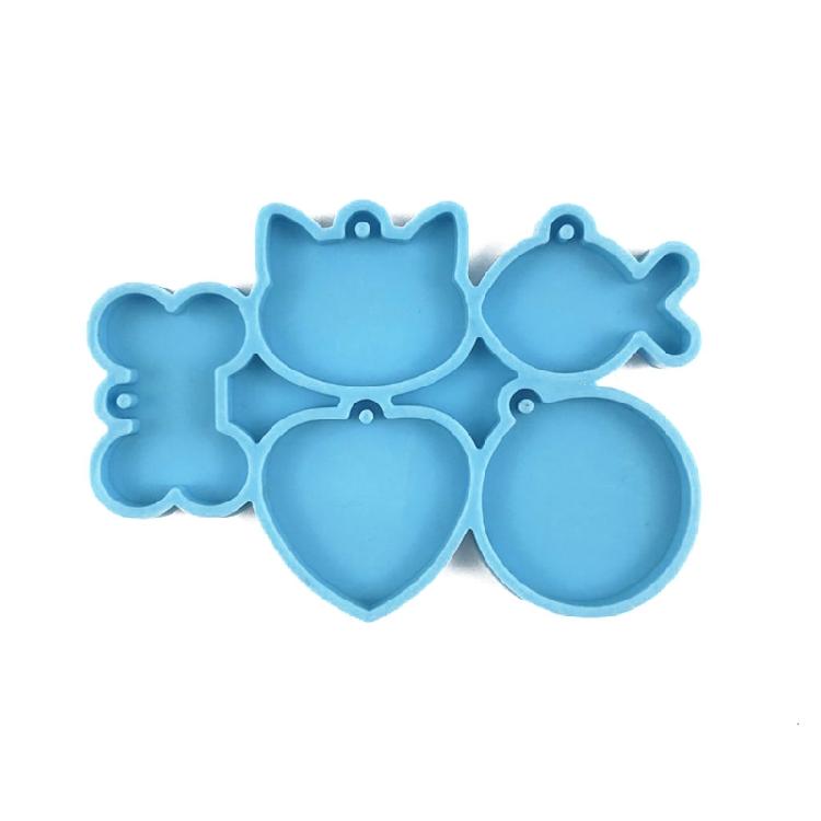 Handmade Jewelry Pendant Resin UV Epoxy Mold DIY Crafts Keychain Silicone Mould 1