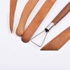 5pcs/set Strong Soft Clay Wood Handle Carving Pottery Tools
