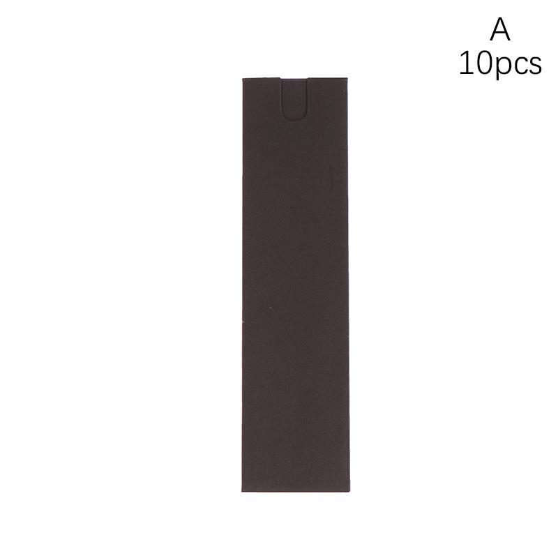 10Pcs Pen Box Gift Sleeve Packaging Single Fountain Holder Pouch Ballpoint Cardboard Empty Case Kraft Paper Pen Sleeves