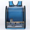 Transparent Parrot Pet Out Backpack Oxford Cloth Cat Myna Black Phoenix Bird Cage Food Cup Pet Bird Bag