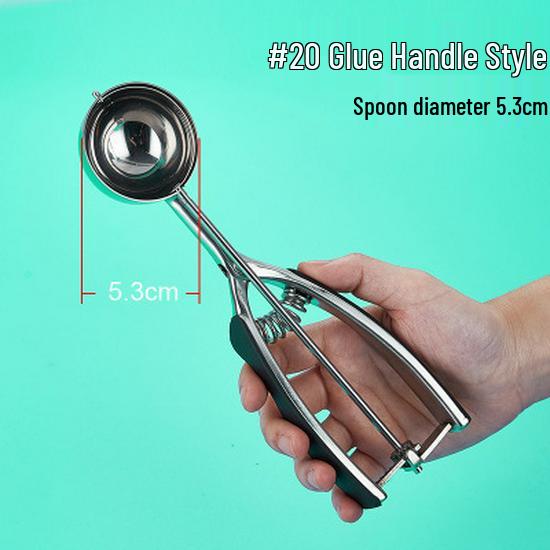 INOX 304 Stainless Steel Ice Cream Scoop/Baller for Hotels & Cafeterias