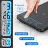 10W Mobile Phone Wireless Charging Desk Lamp Dimmable with Display Perpetual Calendar Alarm Clock Night Light Eye Protection
