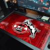 1.FC KoIn Color Mouse Pad Large Gaming Table Cushion Non-slip Laptop Tablet Big Mousepad XXL Mat Mini PC Playmat With Lock edge