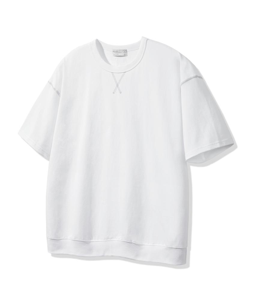 BAKKEN [Women] Baken Stitch Point Basic Short Sleeve T-Shirt Bk4201 (3 Colors)