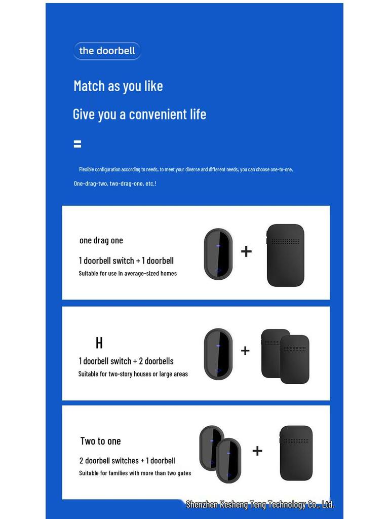 Self-Powered Wireless Outdoor Doorbell