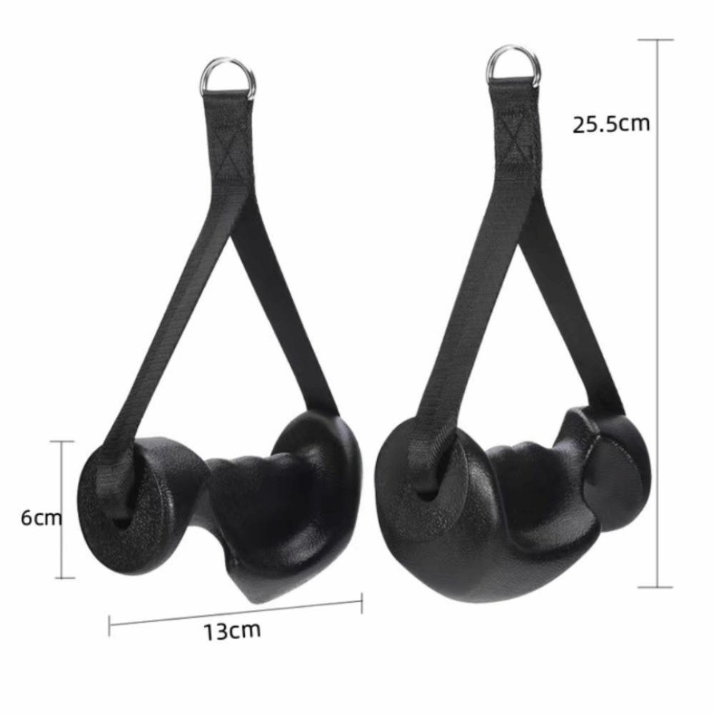 Multi-Functional Lat Pulldown Bar Rubber Gym Ergonomic Handle  Fitness Equipment Accessories Style A