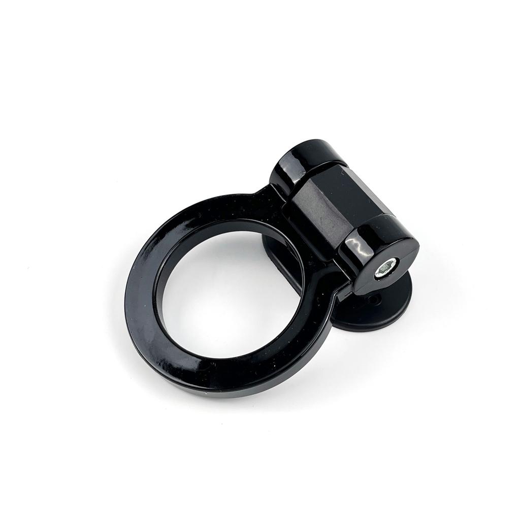 Car Modification Trend Universal Decorative Circular Trailer Hook ABS Adhesive Non-destructive Trailer Hook Adjustable Plastic Trailer Ring