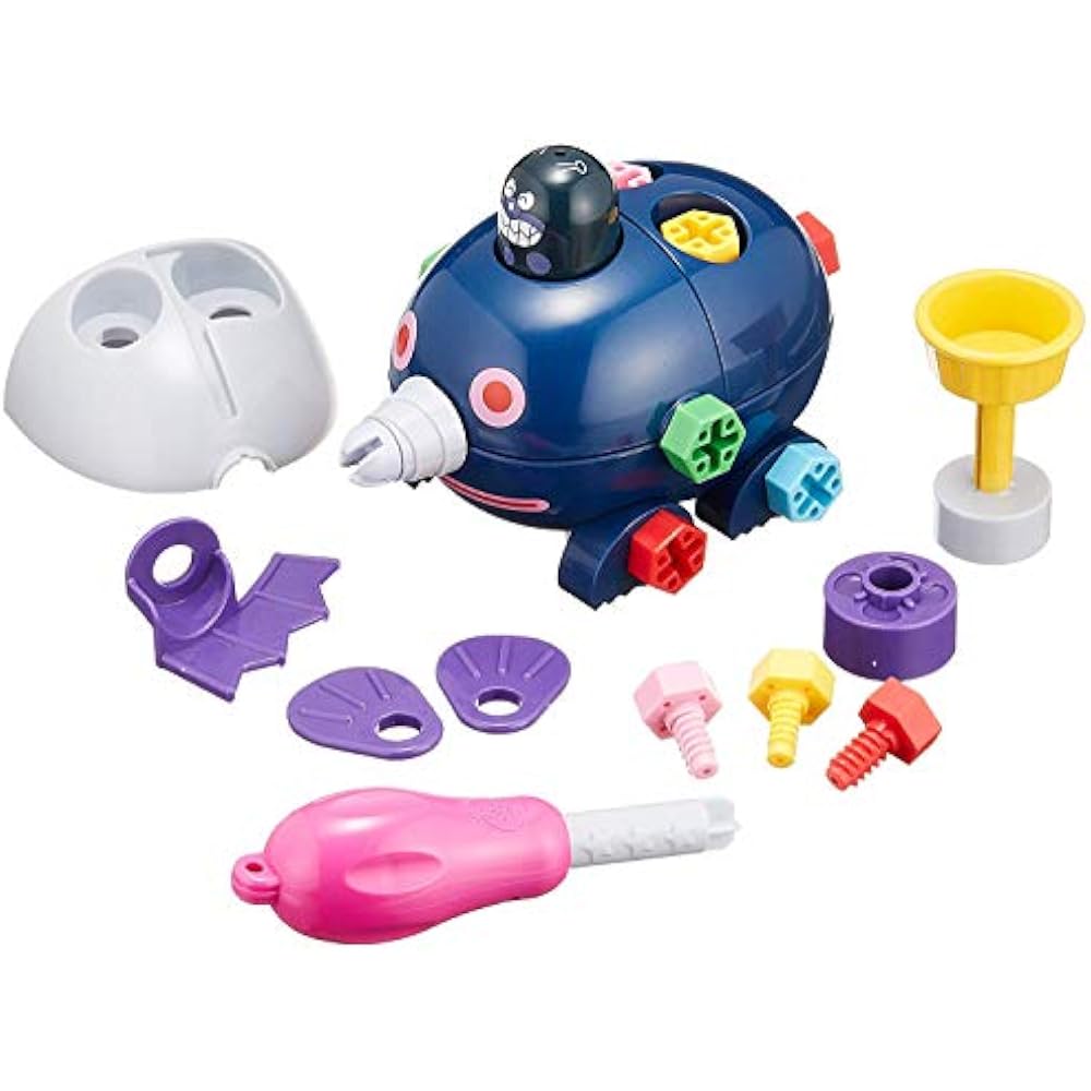 Sega FAVE (SEGA FAVE) Anpanman Kumitate DIY Screw Screw Mogurin