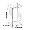 Jumping Spider Enclosure Clear Terrarium Box with Magnetic Door Acrylic Jumping Spider Enclosure for Mantis Reptile Snake Gecko