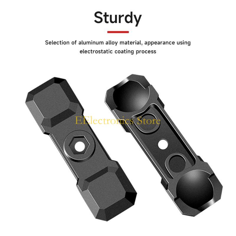 B03C Securely Aluminum Alloy Double Socket Arm for 1-Inch Diameter Ball Holder Bike Motorcycle Phone Mount Holder Accessories China Mainland