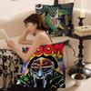M-MF Doom Kissenbezug Kissenhülle Dekokissenbezug Bedruckter Kissenbezug für Sofa