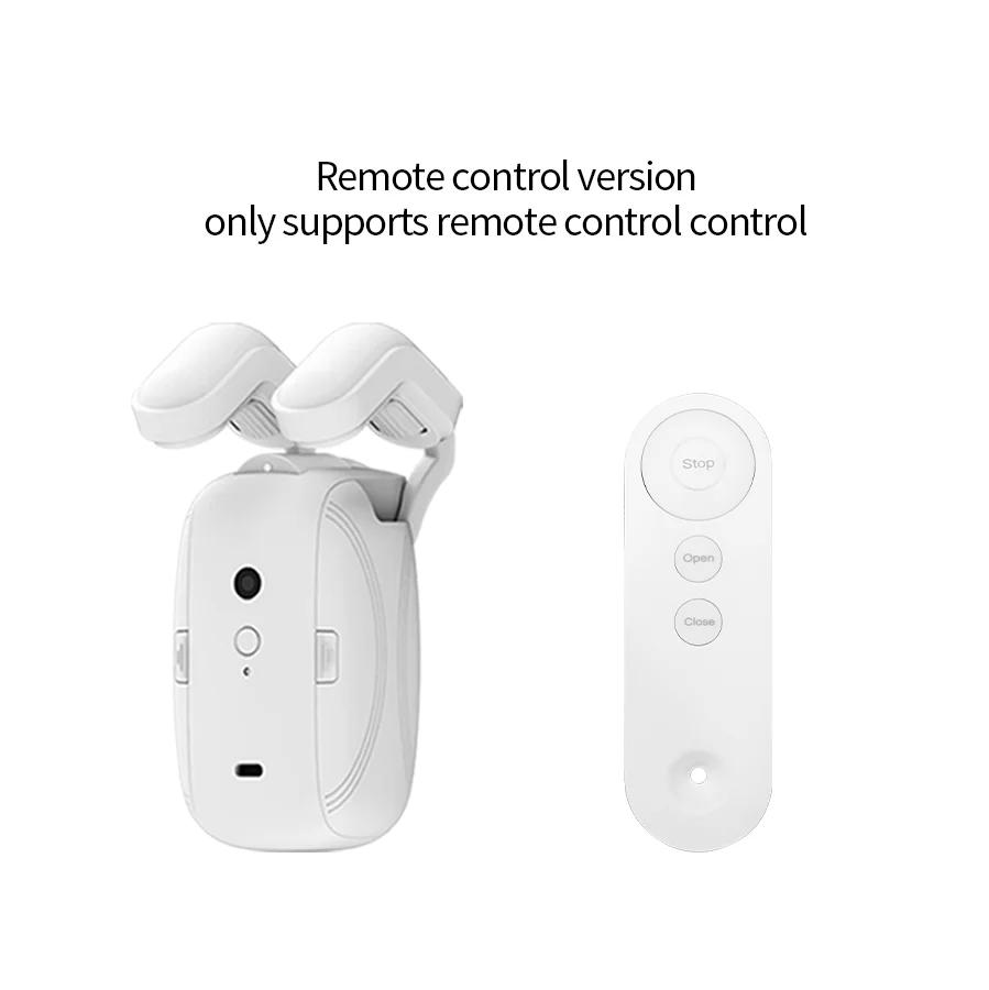 Smart For Home Curtain Opener Electronic Rome/T/U Track Curtain Motor Robot Remote Button Control Automatic Curtain Opener