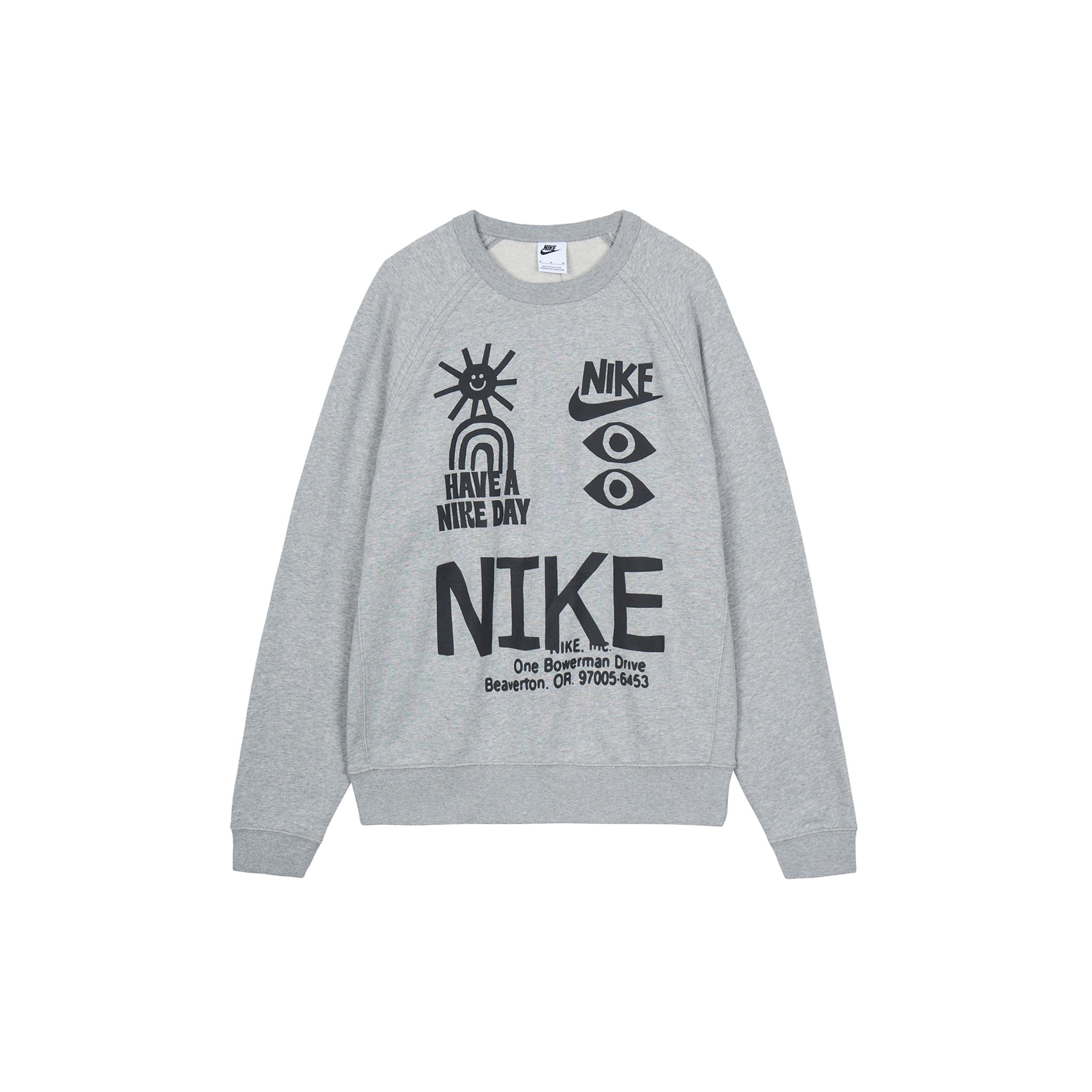 

New Nike Sweatshirts Men Gray DQ4170-063 M