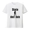 Skate Dont Hate Roller Derby T Shirt for Skating Club Girls Vintage Washed Comfortable Stretched Top For Everyday Wear