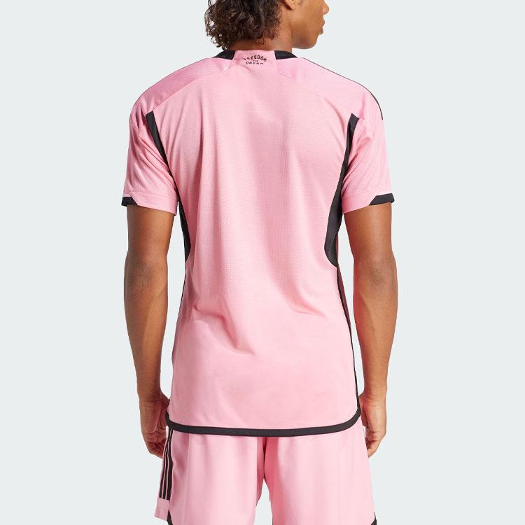 Adidas Inter Miami CF Home Jersey Player Version Men Tops Pink IU0189
