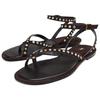 Zara Fashionable Comfortable Beaded Strap Sandals Women Sandals Brown 1614610700