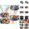 New Arrival! One Piece Cartoon Pencil Case For Students Durable Polyester Material