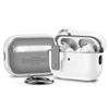 Wireless Earphones Protection Case For Apple AirPods 4 3 Pro 2 1 With Safety Lock Buckle Shockproof Shell Headphone Accessories