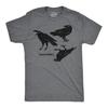 Murder Crow Graphic Tee, Funny Pun Shirt