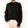 Signore, Maglioni a Collo Alto, Maglioni a Maniche Lunghe, Maglioni Caldi, Top Casual, Pullover a Maniche Lunghe