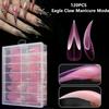 120pcs Mini 3d Cat Claw Dual Nail Form For Extension Of 3D Eagle Claw Reusable Full Cover Molds Halloween Nail Design