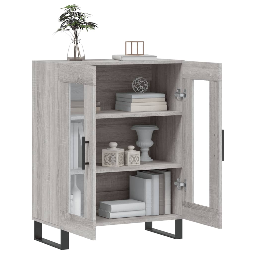 Sideboard Gray Sonoma 69.5 x 34 x 90 cm Particle Board