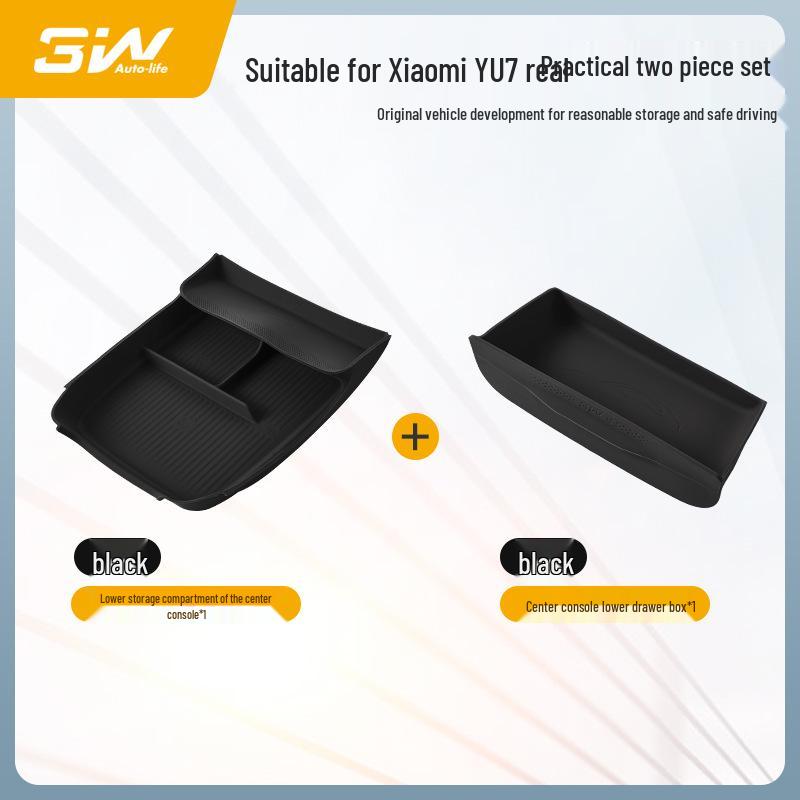 3W Xiaomi YU7/SU7/Ultra Center Console Armrest Storage Box