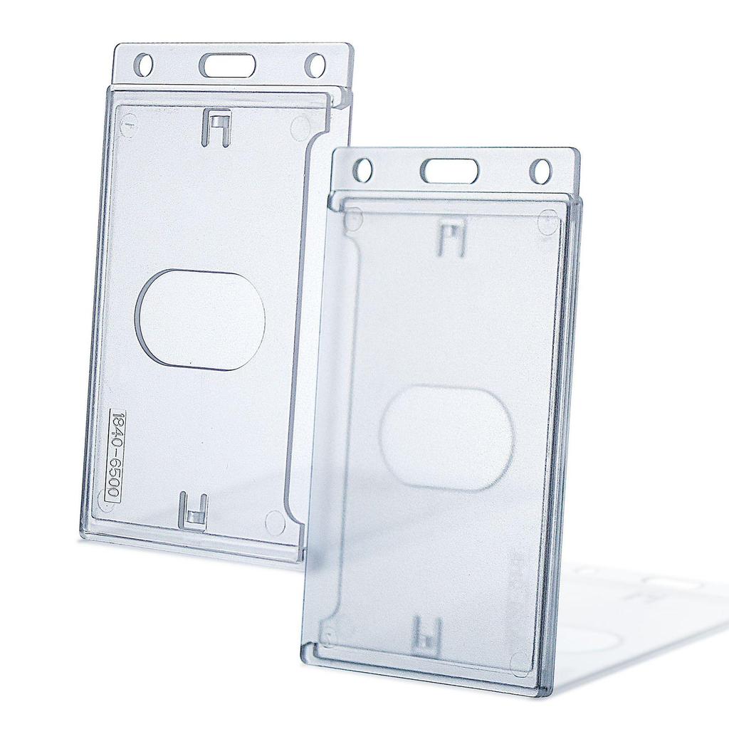 ABS Name Badge and ID Card Holder for Work, Student, or Access Cards