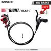TANKE MTB Hydraulic Disc Brake Set 160mm Oil Pressure CNC Caliper Clamp Front Rear A/B-Pillar Handle Bicycle Upgrade Parts