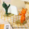 Gift Desk Ornaments Home Decoration Mobile Phone Stand Storage Holders Phone Holder Bear Sculpture