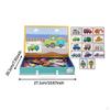 Jigsaw Puzzle Box for Kids Educational Game Travel Birthday Children Day Animal Pattern