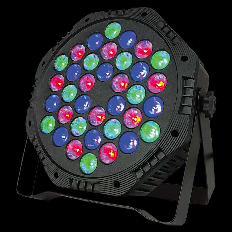 36-Color Sound-Activated Stage Lights for KTV, Bars, Weddings, and Performances - Atmosphere-Enhancing Par Lights