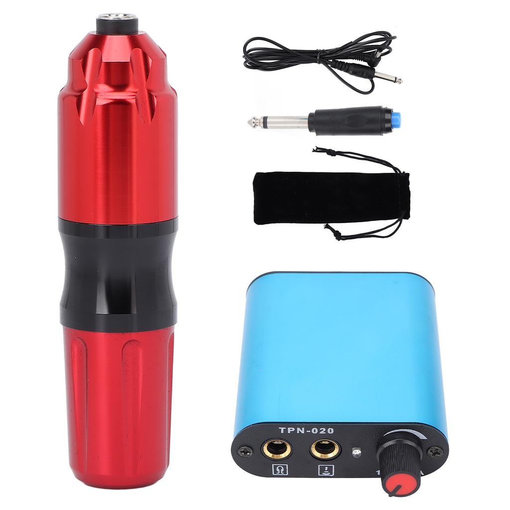Tattoo Machine Pen Set Aluminium Alloy DC Interface Clip Cord Tattoo Power Supply Rotary Tattoo