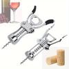 Ergonomic Zinc Alloy Winged Corkscrew - Easy-Grip Wine Bottle Opener For Men, Women & Wine Enthusiasts - Perfect Gift For Birthdays, Anniversaries