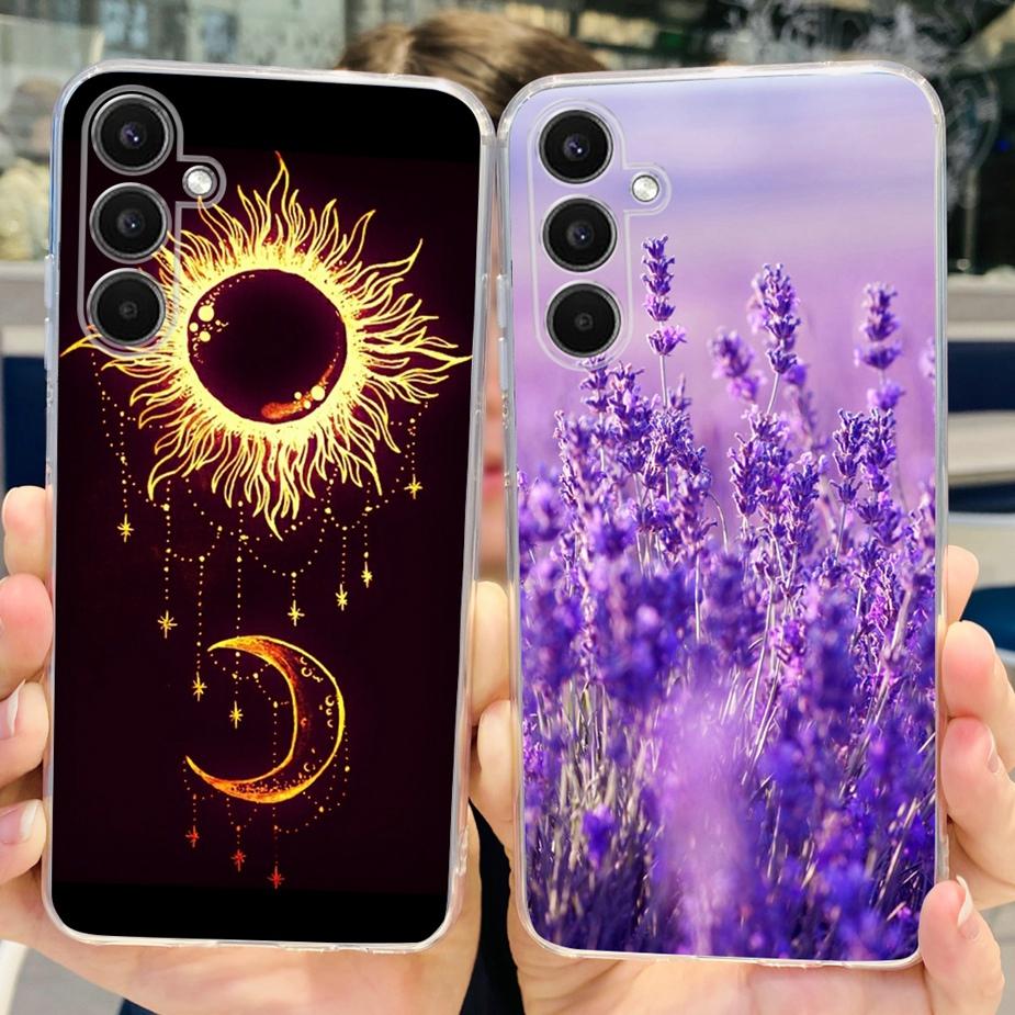 For Samsung Galaxy A14 A24 A34 A54 Case New Fashion Painted Cover Soft Silicone TPU Phone Case For Samsung A54 A 14 24 34 Fundas