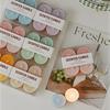 4pcs/set Natural Beeswax Soybean Wax Scented Candles Aromatherapy Tea Lights Wedding Home Bar Hotel Decor Fragrance Candle