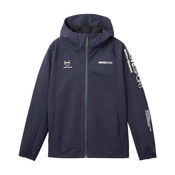 [DESCENTE] Jersey MOVESPORT HEATNAVI TOUGH Soft Shell Full Zip Hoodie Water Repellent Training Running