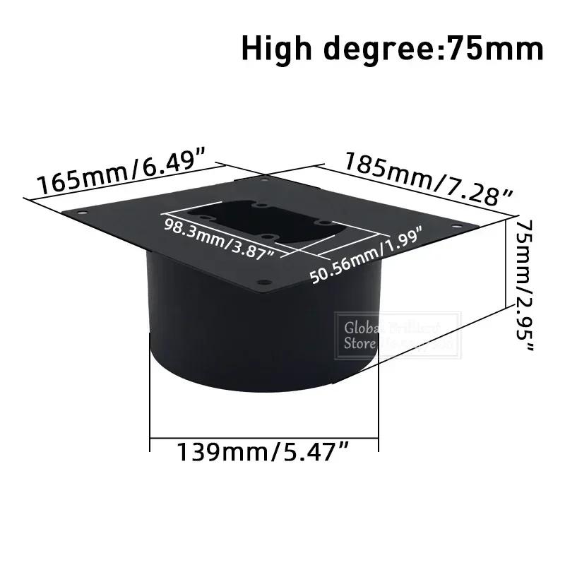 

75/100 мм кронштейн для дизельного обогревателя железный подходит для китайского Eberspacher для VW T5 T6 D2 Webasto Top 2000 кронштейн для крепления дизельного бака