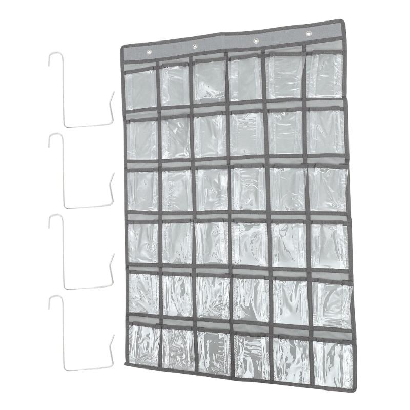 

Multifunctional Tool Storage Bag with 36 Slots for Garage Accessories and Home Organization Teacher Cell Phones Holder 1