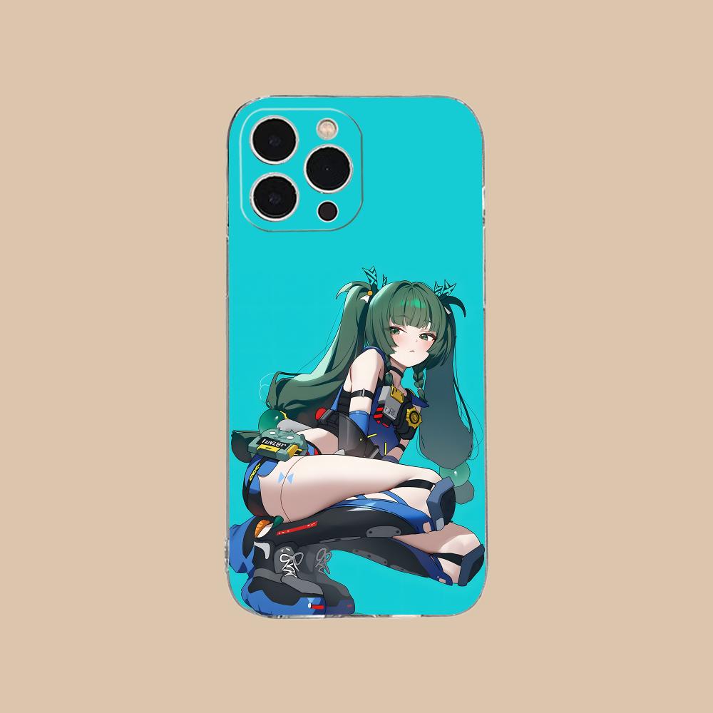 

Zenless Zone Zero QingYi Phone Case for iPhone 17 16 15 14 13 12 11 X XR XS Air Pro Max Plus Mini Clear Colorful Cover Luxury iPhone 13 mini