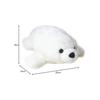 Stuffed baby seal with closed mouth S M0006