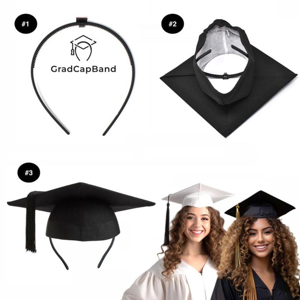 

Hair Tool Graduation Hat Fixed Hair Hoop DIY Fixed Hair Hoop Advertising Accessories Hair Hoop