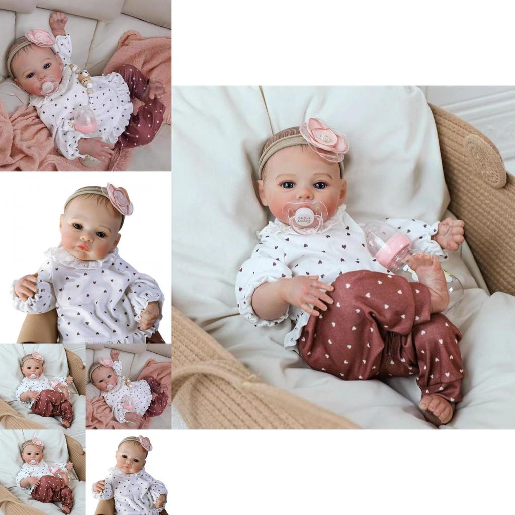 46cm Silicone Reborn Baby Doll With Lifelike Appearance For Collectors And Play