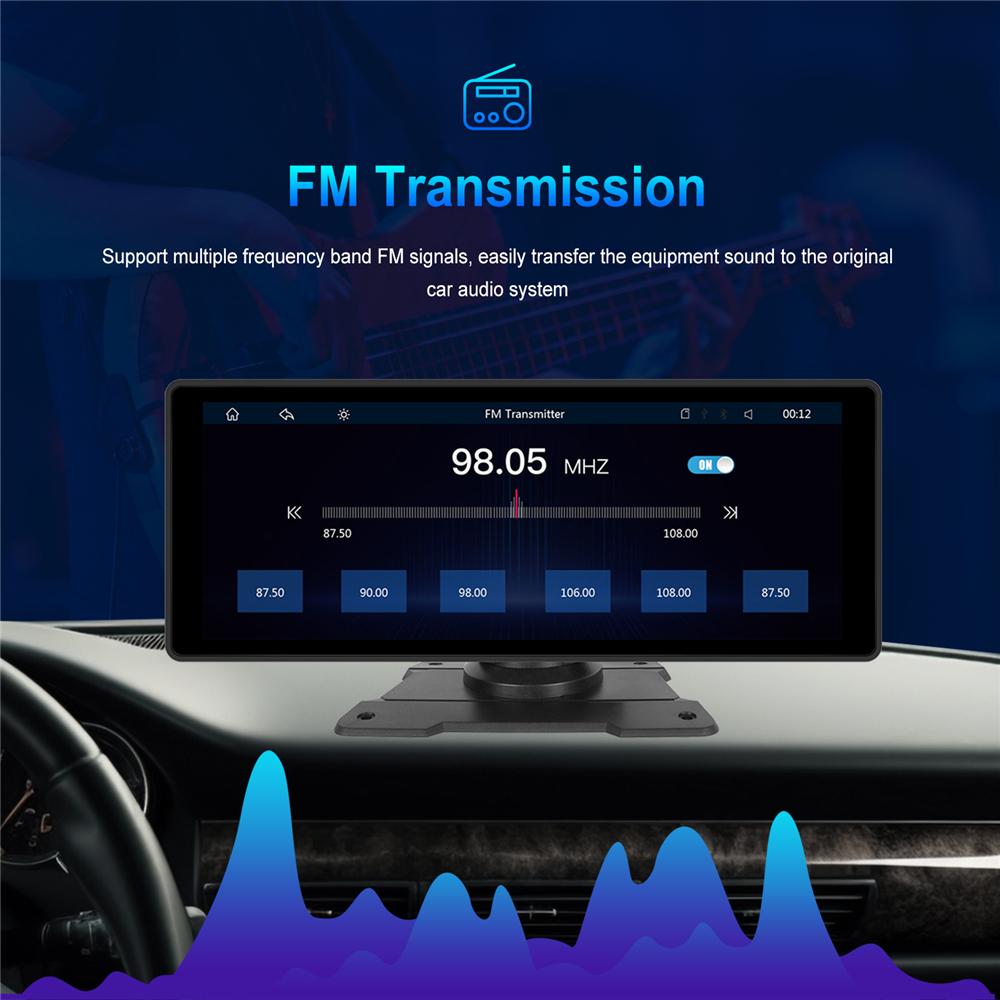 10.26" Support For Wireless Apple Carplay Andro Auto BT Multimedia Player Screen